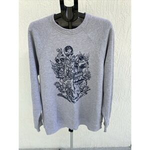 Bella + Canvas Custom ink Sweatshirt XL Fleece Collection NWT Cartoon Whimsy